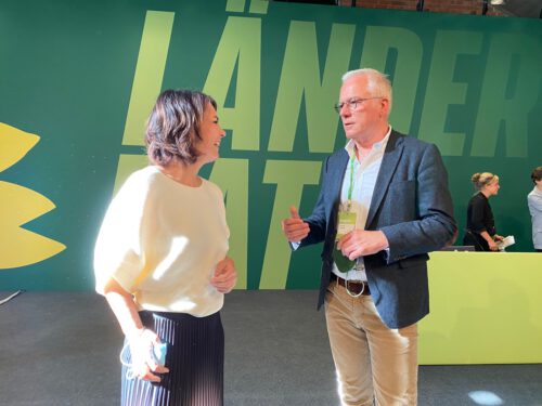 Thomas Zawalski im Gespräch mit Annalena Baerbock